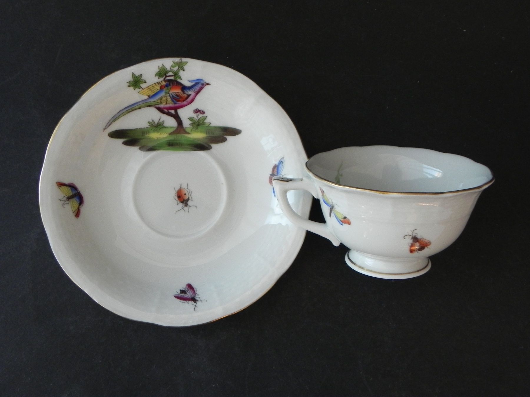 Herend Tassen: HEREND Espressoset - handpainted Ungarn / Hungary – Neu (gemäss Beschreibung) aus Zürich von LodgE-21