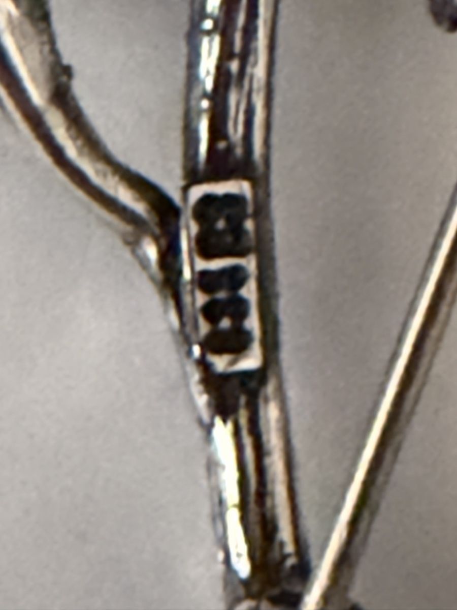 Broschen & Nadeln: 835 Silber Brosche Antik  – Gebraucht aus Ballwil von lukyluciano21 2
