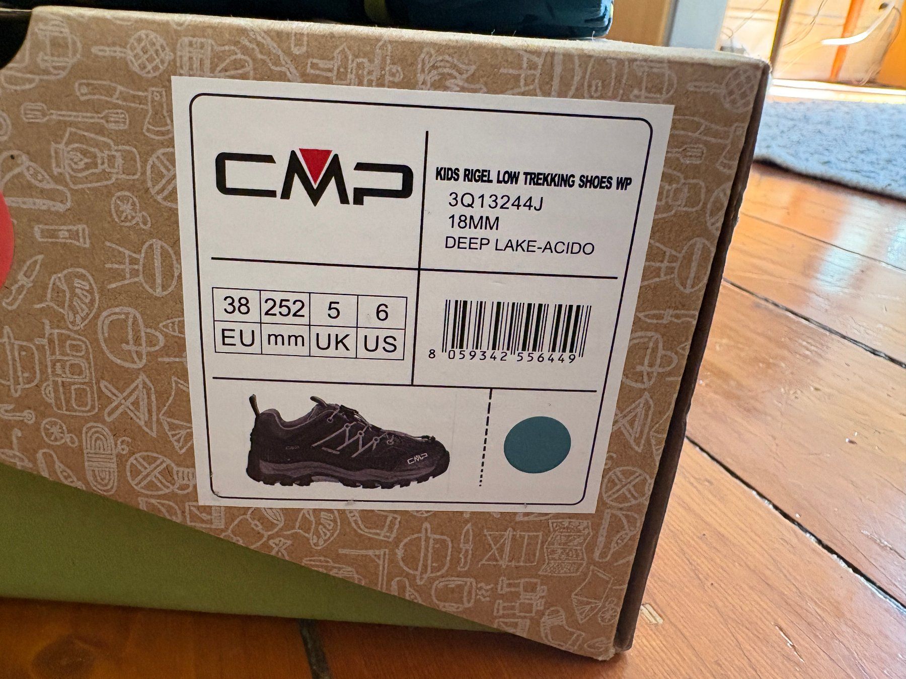 CMP Scarpe per ragazzi: Chaussures imperméable CMP enfants EU 38 – Usato da Satigny venduto da Suisse_gigi 1