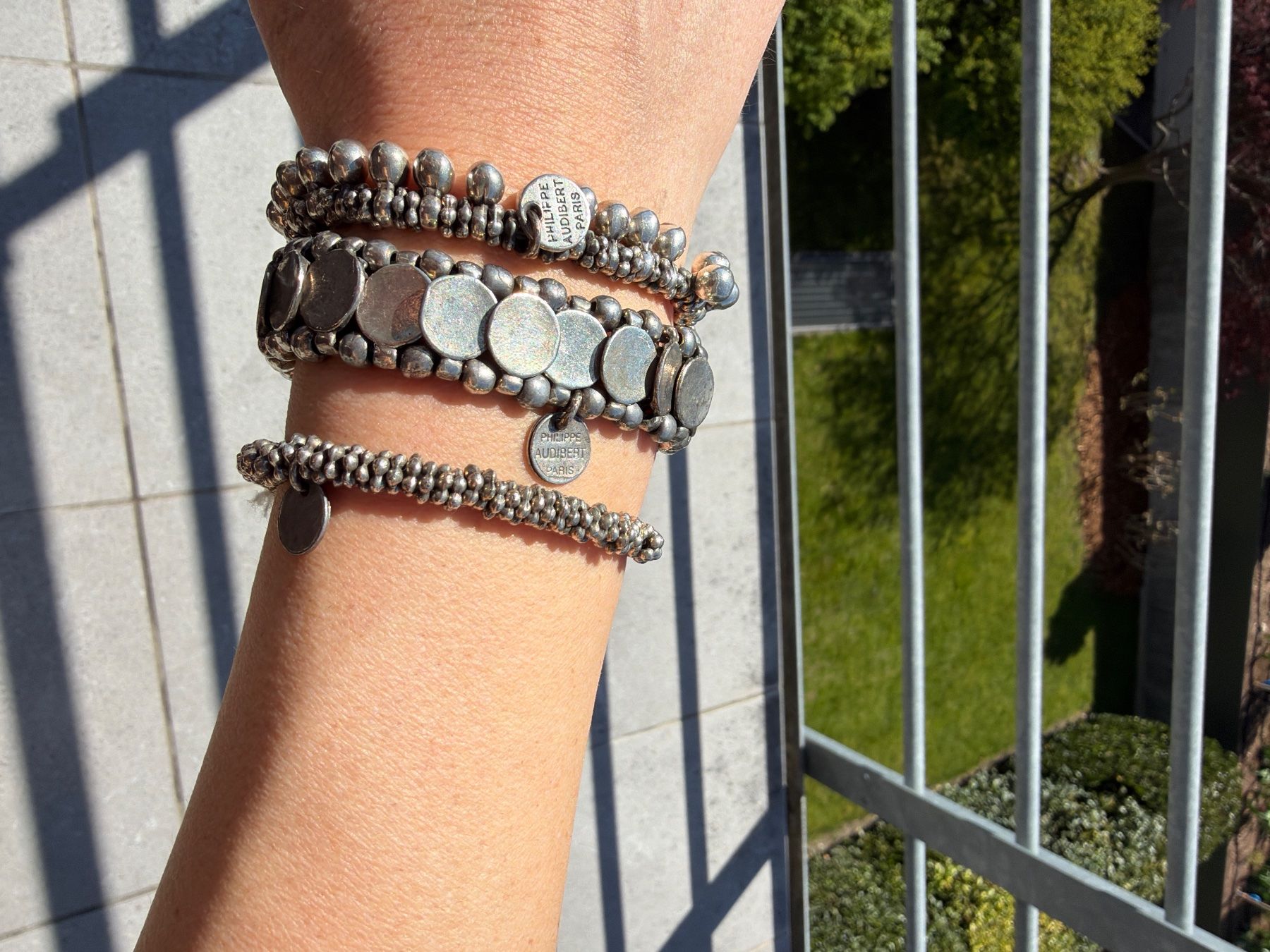 Bracciali & Braccialetti: Philipp Audibert Paris Armband Set, echt Silber – Usato da Chur venduto da Mity88