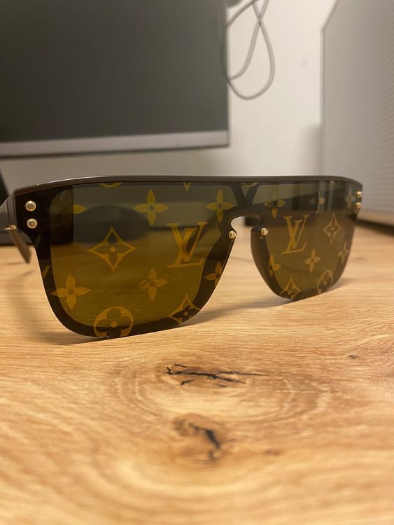 Louis Vuitton The Party Sonnenbrille in Gold/Silber - Ankauf