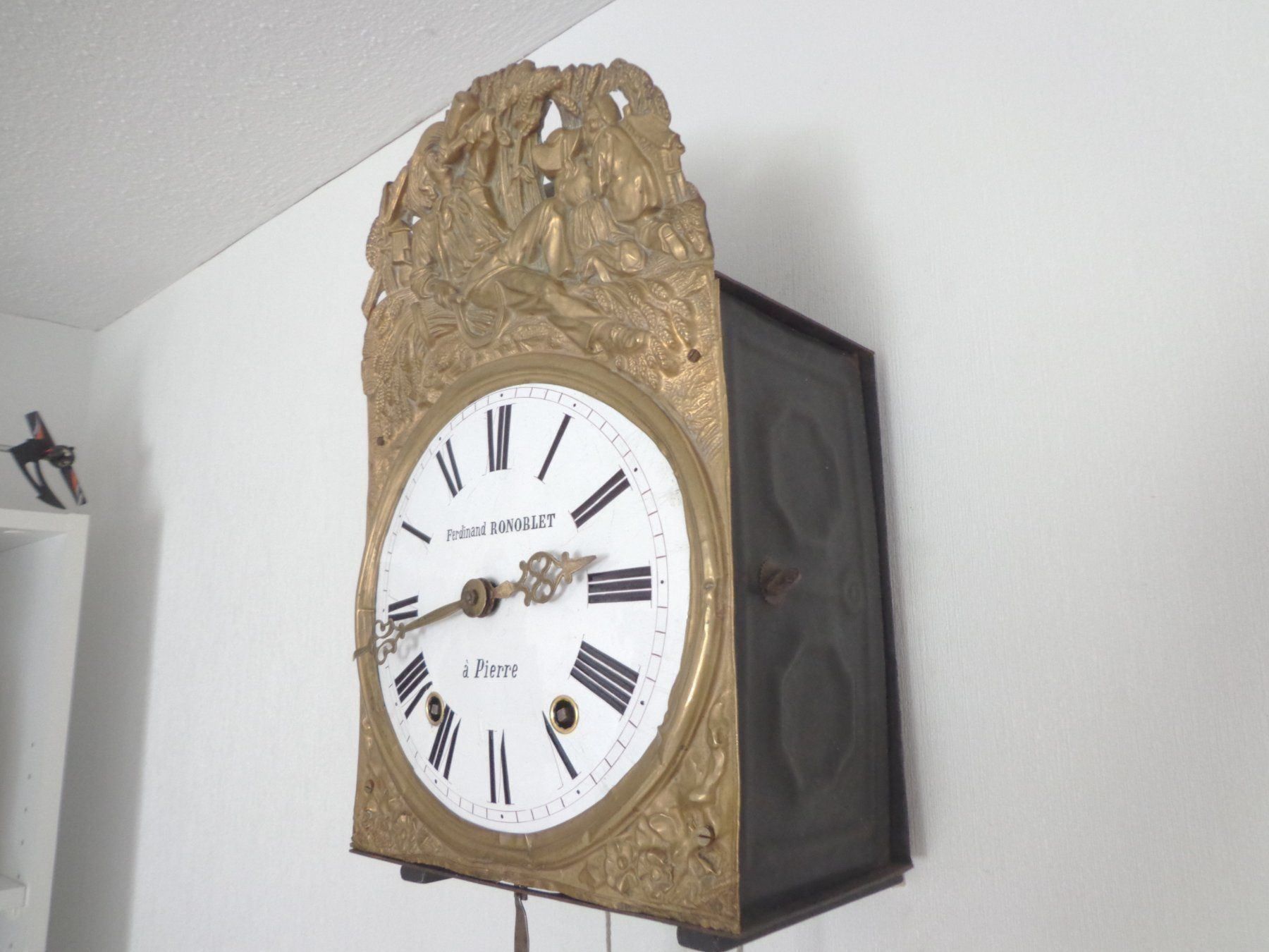 Orologi da terra & Orologi da parete: Comtoise Morez Burgunder Uhr wohnfertig – Usato da Würenlingen venduto da reneda777 5