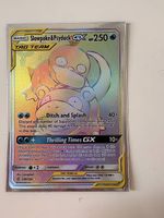 Slowpoke & Psyduck GX  Secret Rare Rainbow