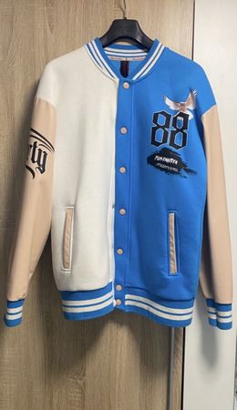 Bomberjacke Plus Eighteen blau Grösse L