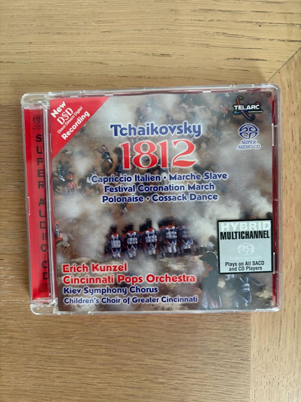 CD: SACD HYBRID TCHAIKOVSKY 1812 CHF 21 >>> 3.8 – Usato da Geneve venduto da tigre69