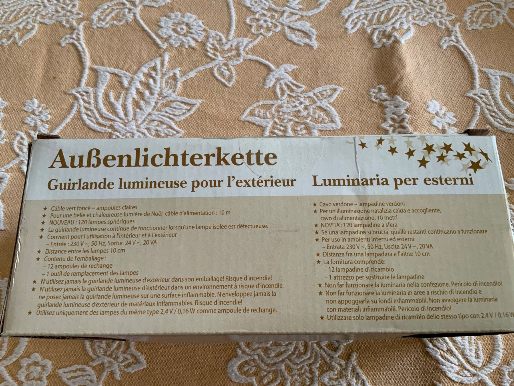 Ghirlande e barre luminose: Aussenlichterkette – Nuovo e nell'imballaggio originale da Kreuzlingen venduto da son_8cwm 2
