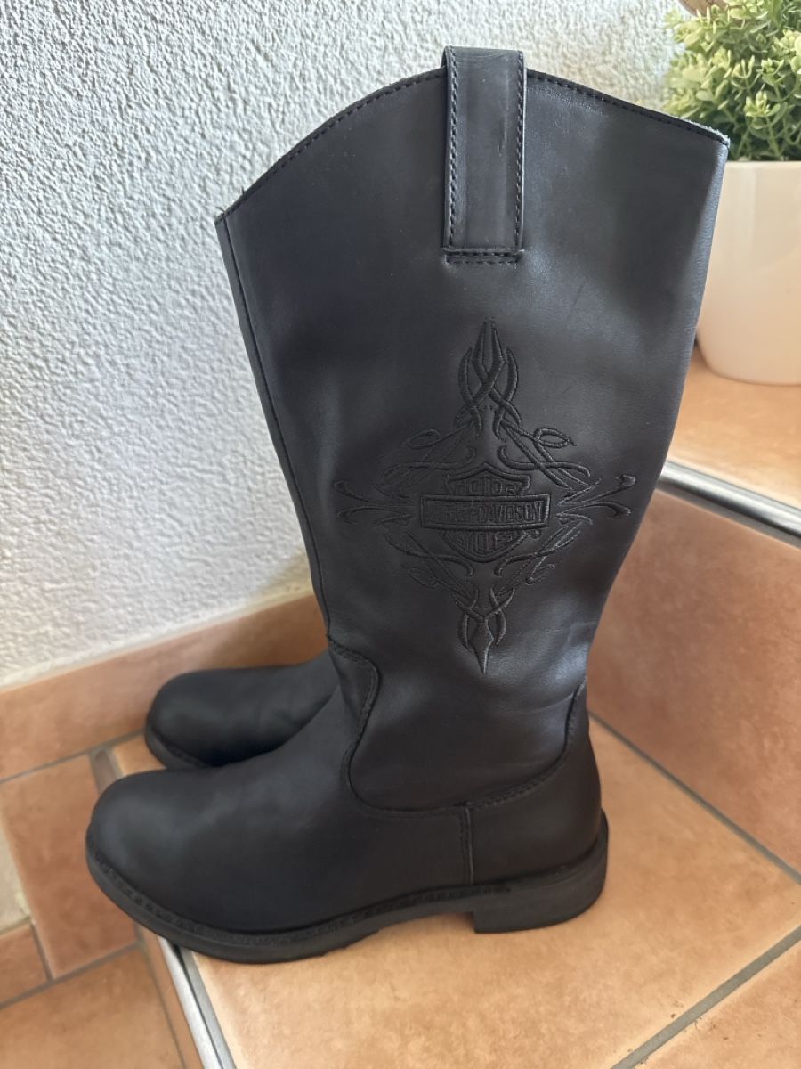 Harley-Davidson Scarpe da donna: Harley Davidson Stiefel – Usato da Schellenberg venduto da Kruemmel5