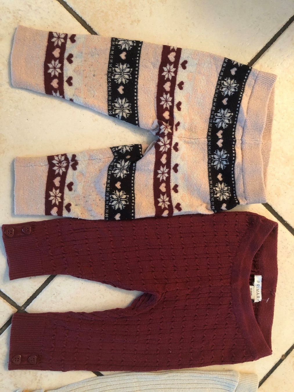 Collants & Leggings: 3 warme Strick Leggins Gr.74 – D'occasion à Obergerlafingen par cabo4 2