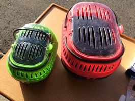 2 cages de transport pour rongeur