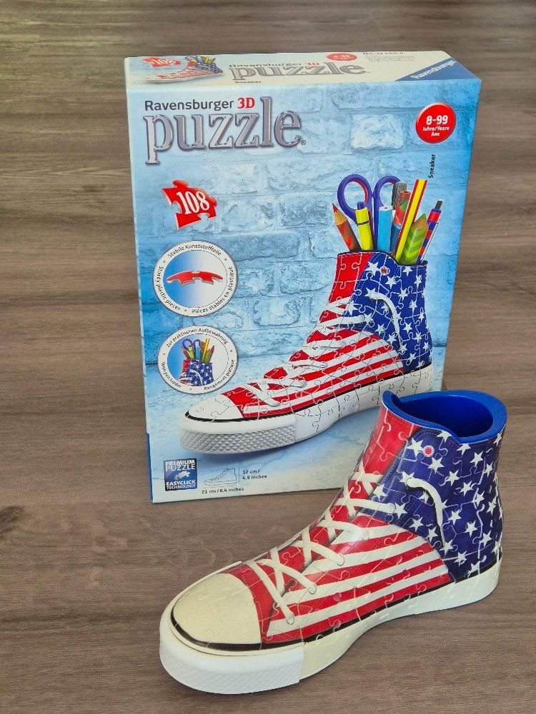 Ravensburger Puzzle: Ravensburger 3D Puzzle Sneaker – Usato da Buttisholz venduto da sico20 3