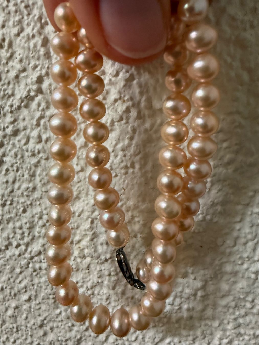 Catenine: Echte Perlen Kette mit Silber Verschluss 925 – Usato da Spiegel b. Bern venduto da Rogger72 5
