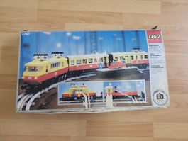 Lego 7740 Eisenbahn Zug 12V, Vintage Klassiker fast Komplett
