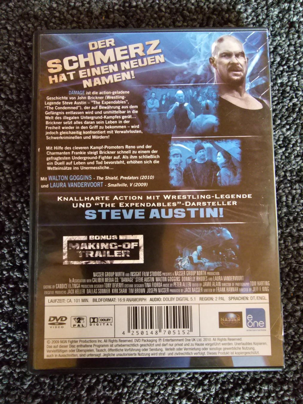 Tutti i DVDs: STEVE AUSTIN DAMAGE (14558) – Usato da Ruswil venduto da M71 1