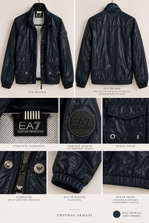 Veste de pluie EA7 Armani(Taille S/M)