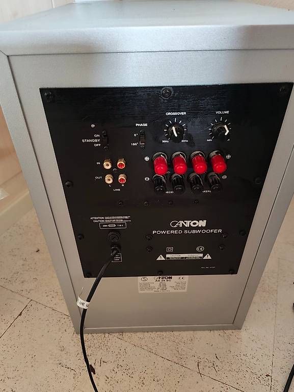 Haut-parleurs: Canton 5.1 Lautsprechersystem  – D'occasion à Beinwil am See par DJLee 4