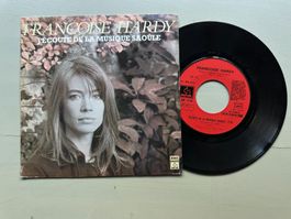FRANCOISE HARDY tolle  Single Kult J'ecoute de la musique
