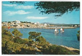 Vintage PC Mallorca Porto Petro Spain 1961 Franco Stamp