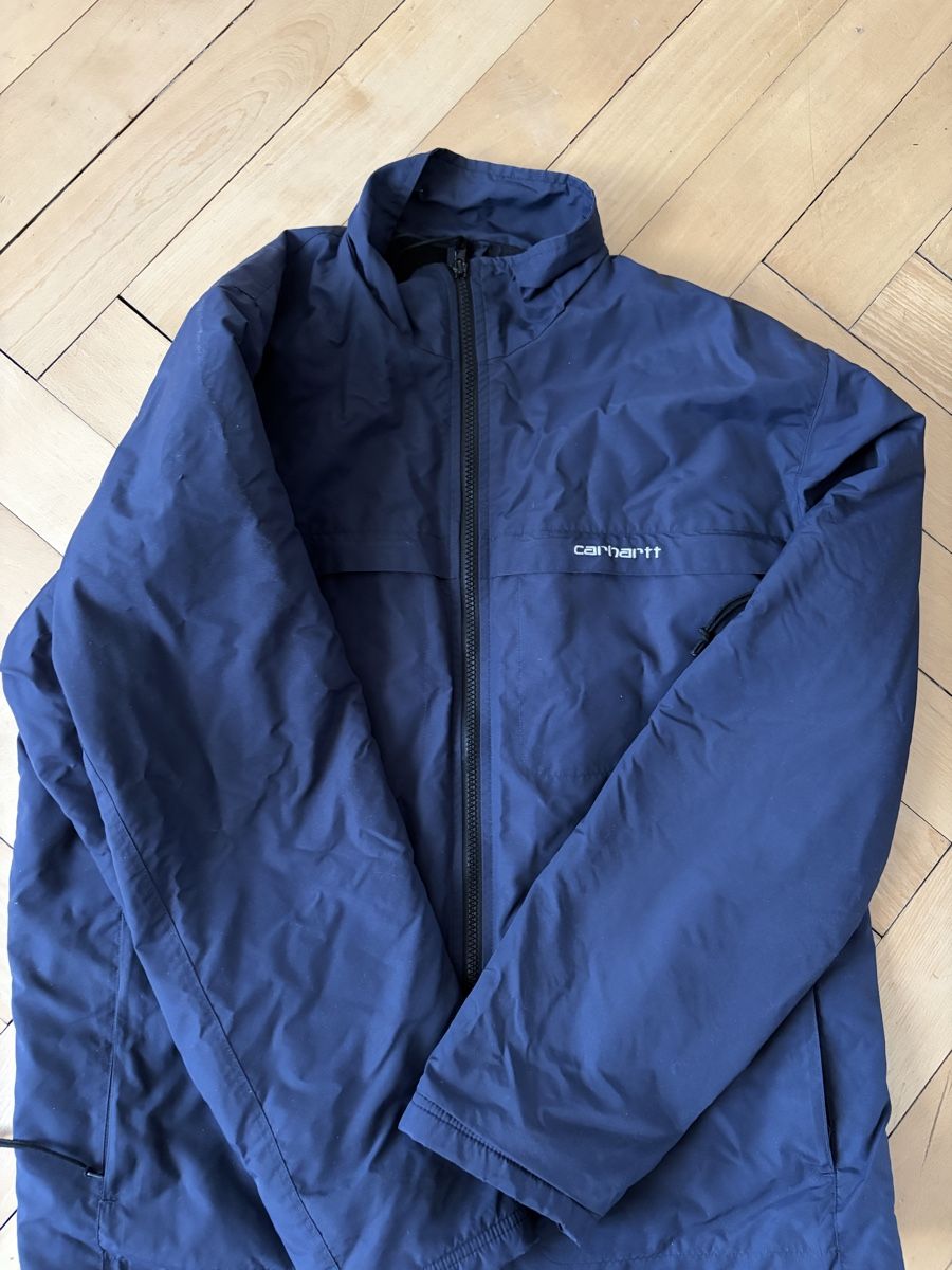 Carhartt Giacche: Carhartt Jacke blau – Usato da Bern venduto da mic_vq2x 1