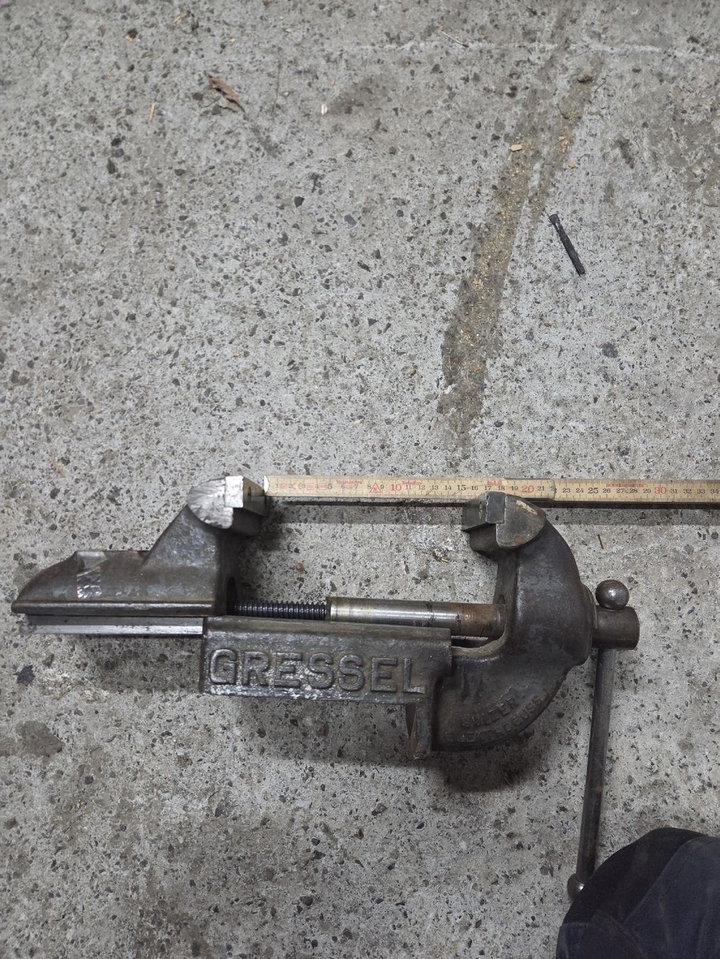 Tutti gli attrezzi: Gressel Schraubstock – Usato da steinen venduto da mopedtuning 4