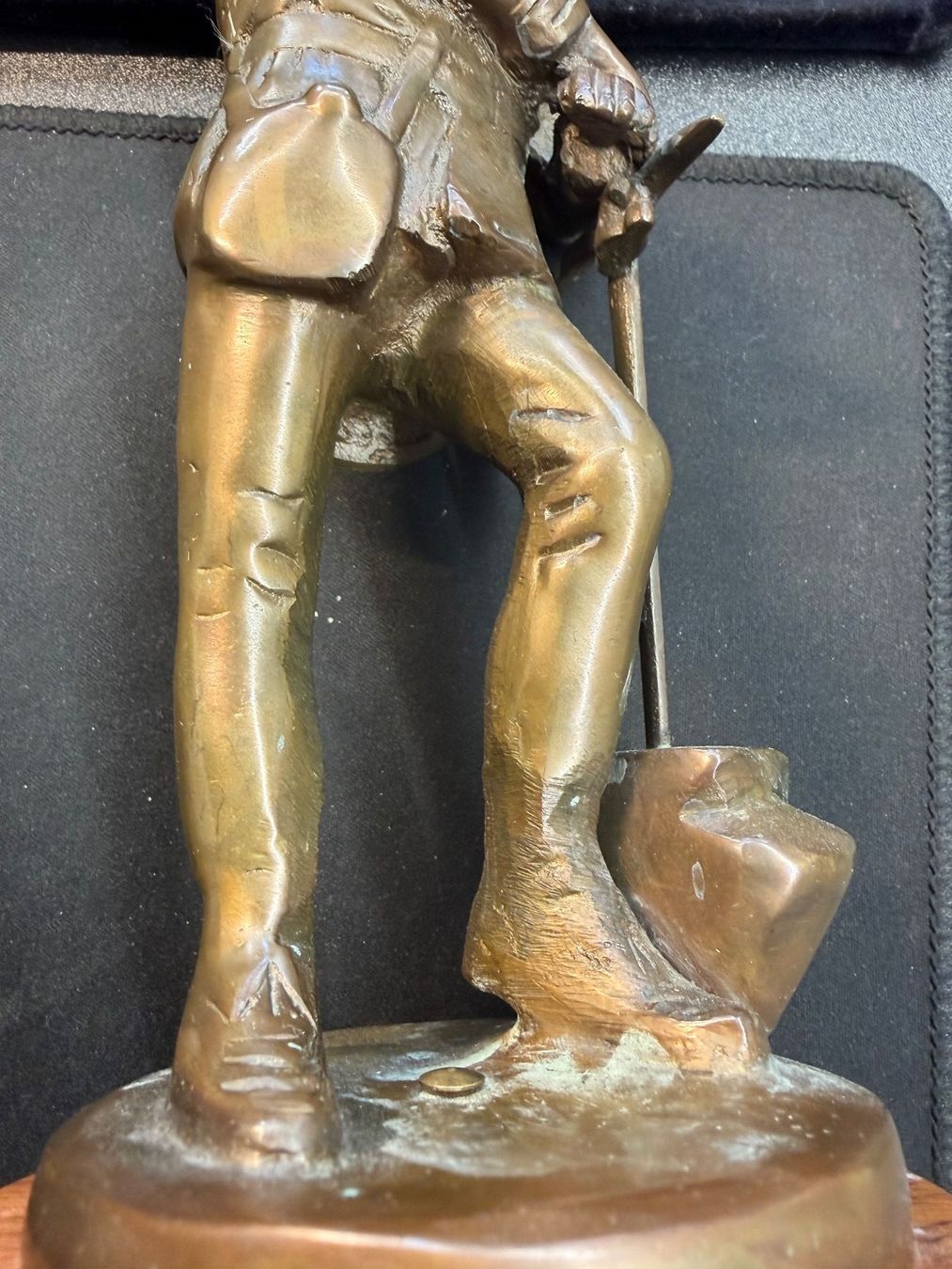 Statuette: Bronzefigur Knappenschiessen Sargans gebraucht – Usato da Sirnach venduto da Fkobi 2