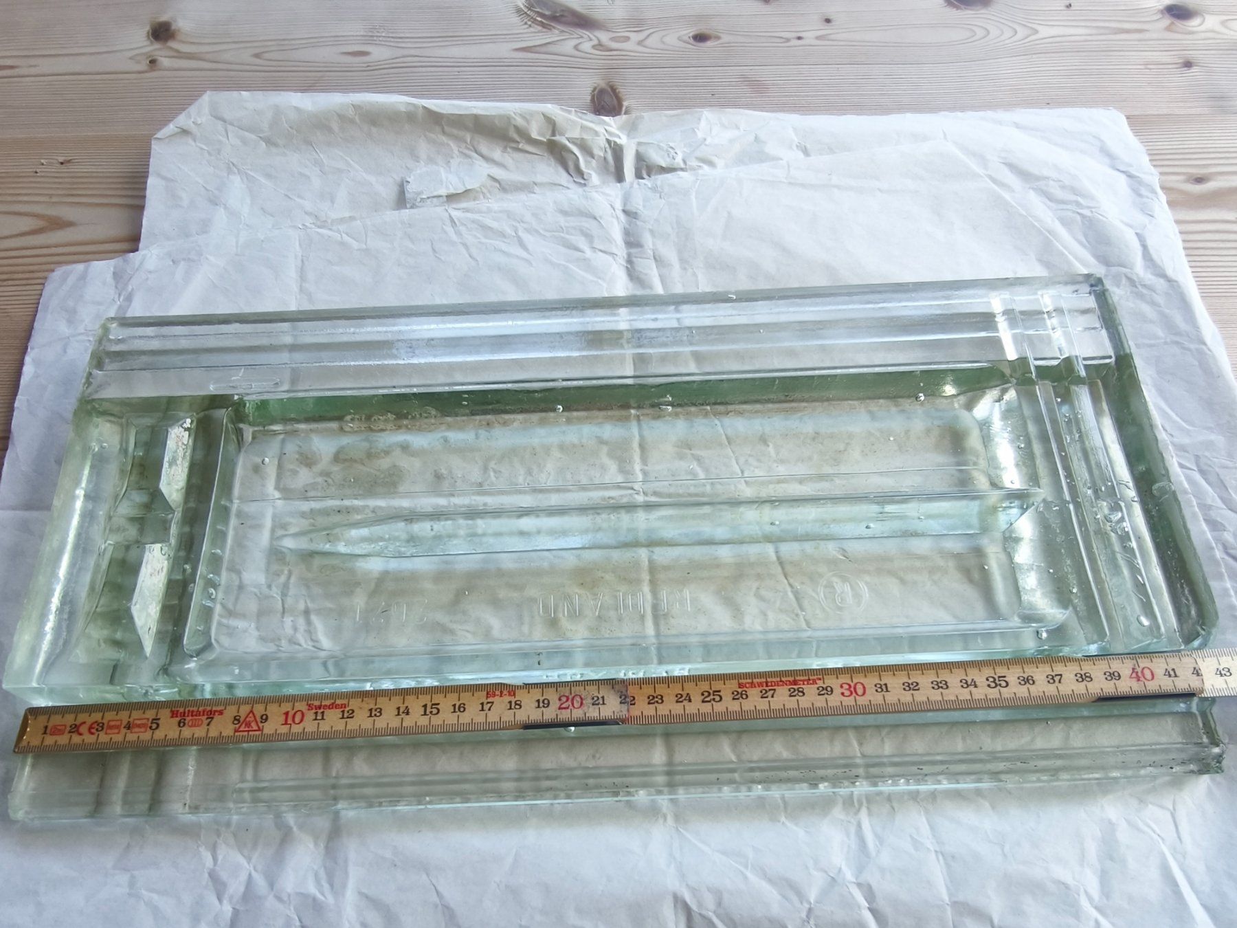 Verres: Glasziegel – D'occasion à Au SG par elefant9 5