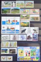 FØROYAR 1994 à 2001: Des timbres neufs **, 3 photos