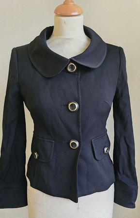 Veste D&G noire élégante doublure roses T.40 🌹