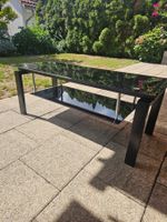 TV Tisch Rauch Glas