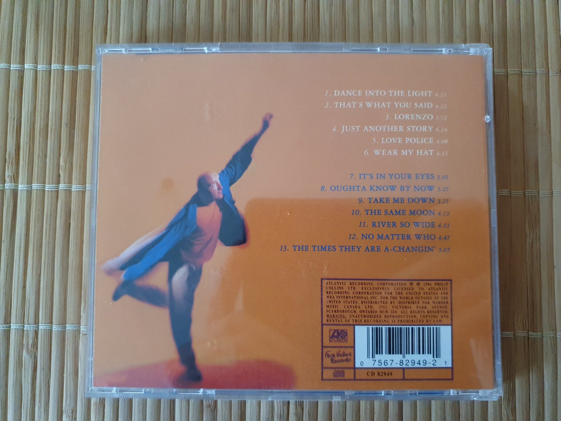 CD: CD Phil Colins, Dance into the Light – Usato da Eglisau venduto da Connemara 1
