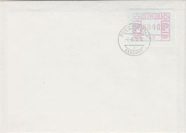 Automatenmarke FDC 1976 A2