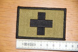 Medical Cross Patch Schweizer Armee ohne Klett