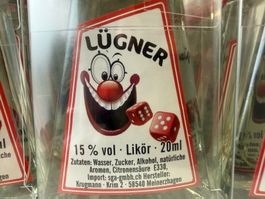 Lügnerlis Mini Likörli, 20ml, 24 Fläschli, neuwertig!
