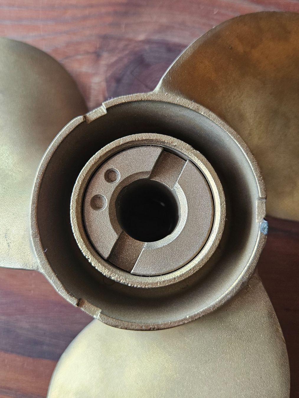 Tutte le decorazioni: Original Schiffsschraube / Propeller, Durchmesser 24cm – Usato da Maseltrangen venduto da Chrusli7 4