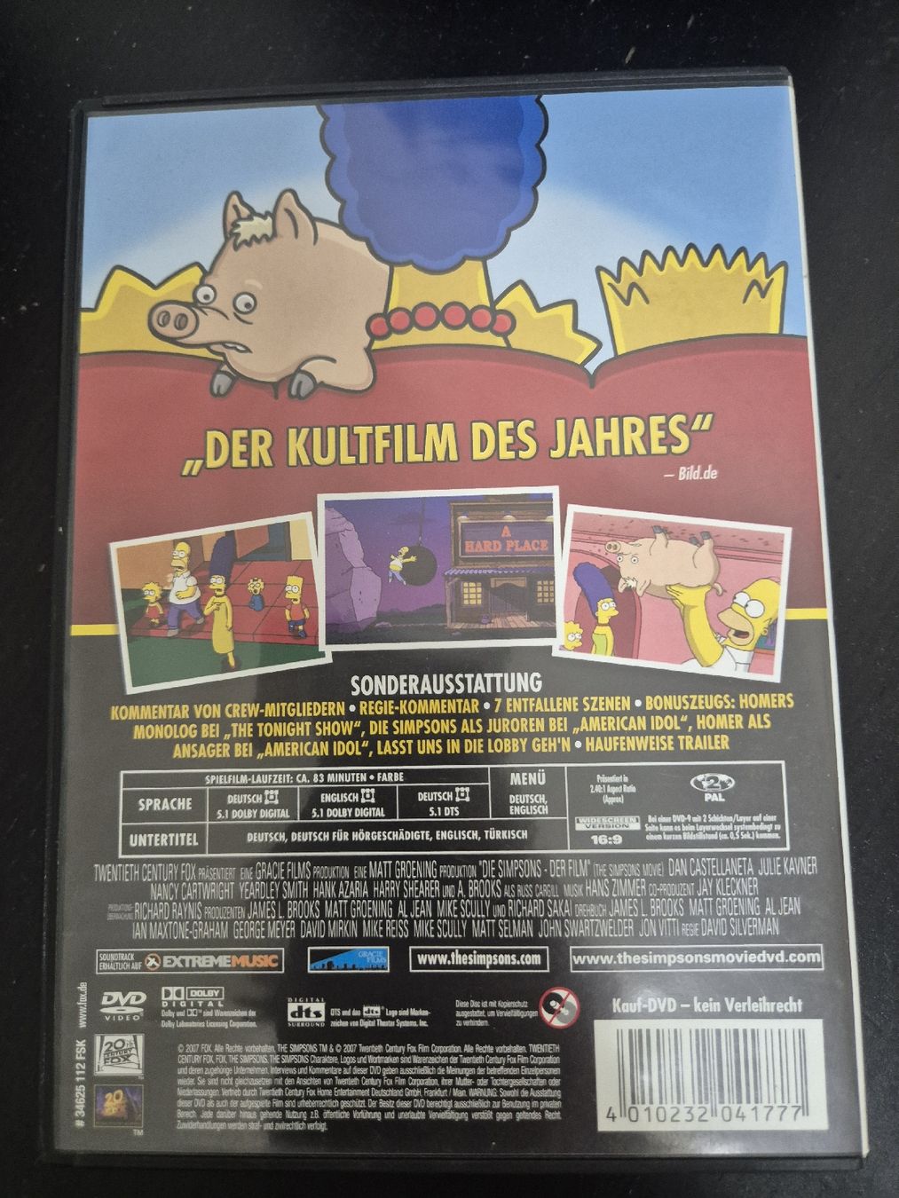 Tous les DVDs: Die Simpsons Der Film DVD – D'occasion à Wald ZH par _Hotarubi_ 1