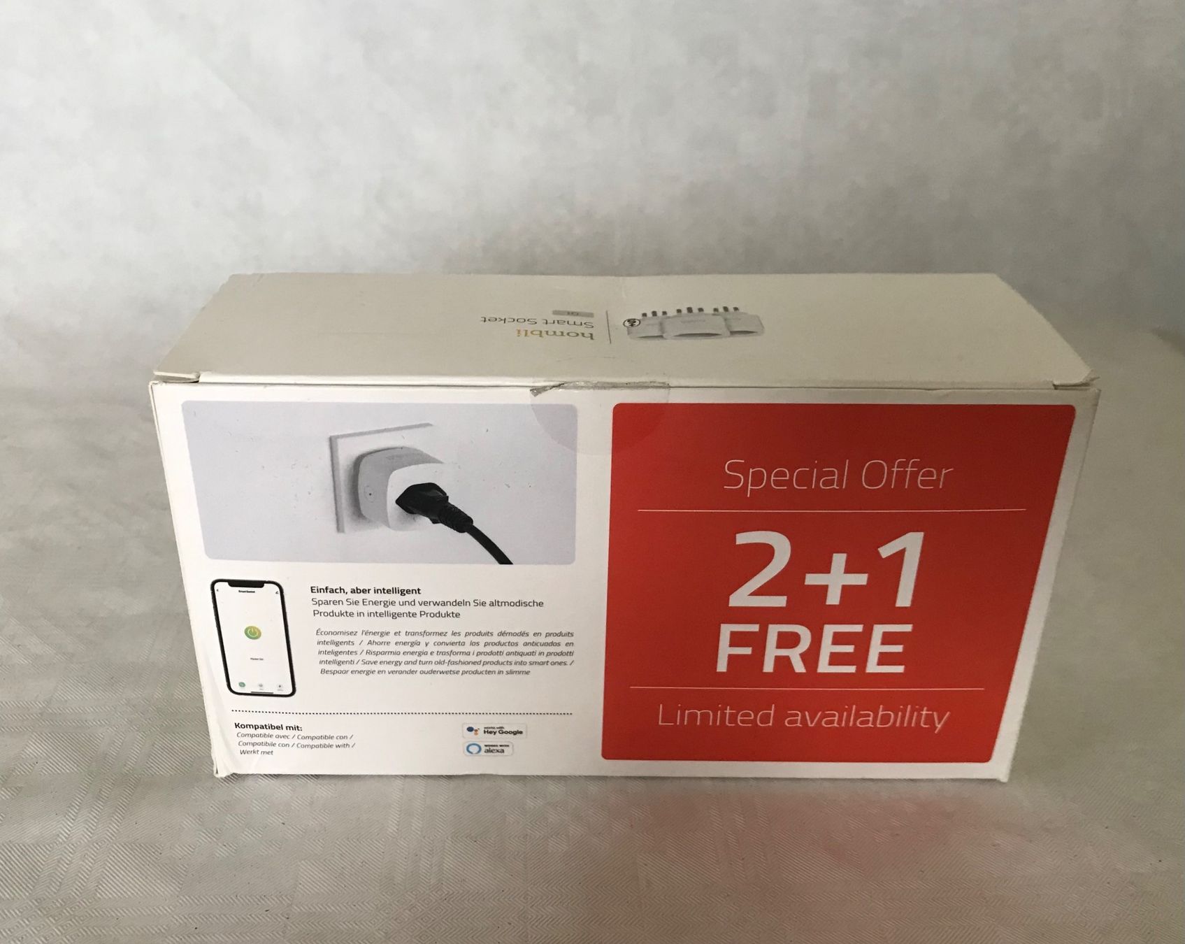 Spine: 3x WLAN-gesteuerte 230V-Steckdose – Nuovo e nell'imballaggio originale da Zürich venduto da Tapehead 3