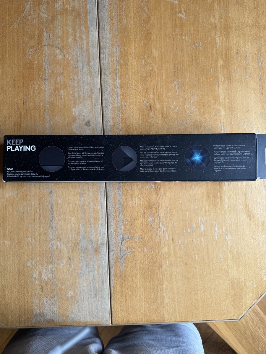 Logitech Tappetini per mouse: Logitech G840 Mouse Pad - Star Wars Edition (40th Anni.) – Nuovo e nell'imballaggio originale da Vevey venduto da paf_bg8m 2