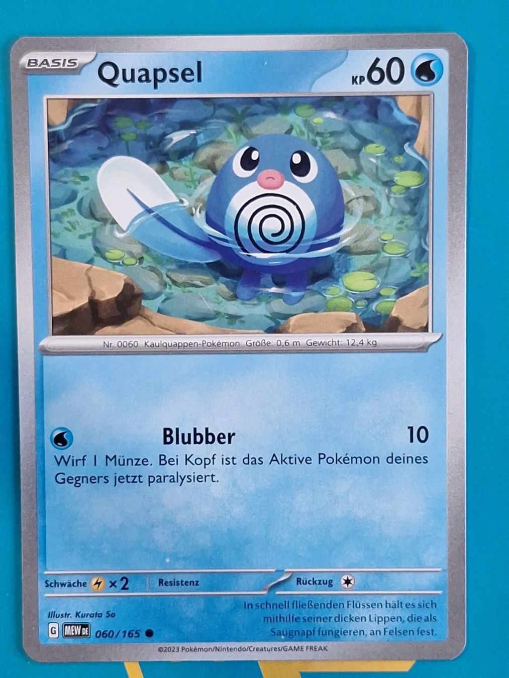 Pokémon Carte collezionabili: Quapsel - DEUTSCH Mew 151 - #2.8 – Usato da Altstätten SG venduto da GGsGameshop