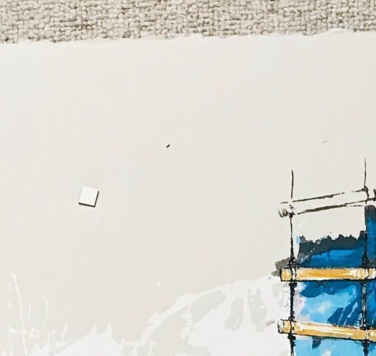 Grafica & Litografie: Rolf Knie, Serigraphie mit Applikation – Nuovo e nell'imballaggio originale da Einsiedeln venduto da artgallery59 3