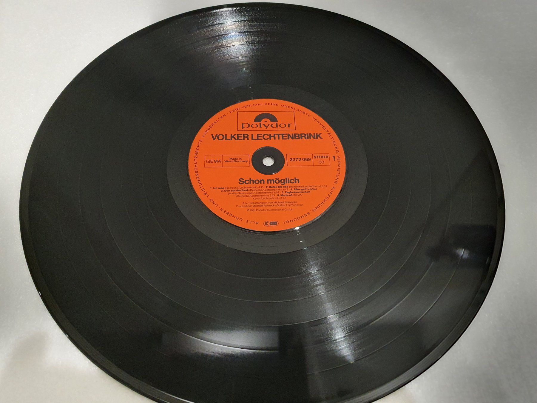 Schallplatten: Volker Lechtenbrink – Schon Möglich – Gebraucht aus Uster von Vinyl-Leidenschaft 2