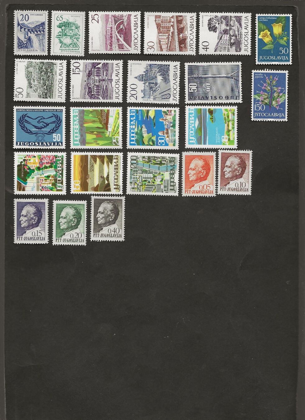 Tous les timbres: 23 Marken Jugoslawien postfrisch – D'occasion à Au ZH par xelagreb01