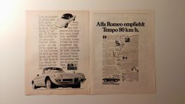 ALFA ROMEO SPIDER VELOCE - Werbung / Bilddokument / Reklame