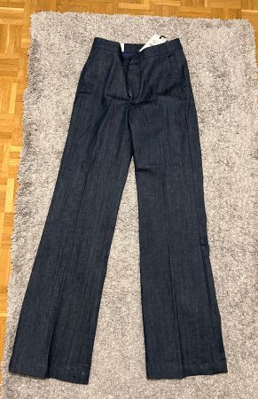 ZARA Dunkelblaue Hose | elegante Hose