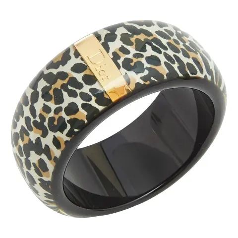 Dior Bracciali & Braccialetti: Dior Bangle Bracelet - Leopard Print, Chic Accessory! – Usato da Buchrain venduto da Mr.Kim