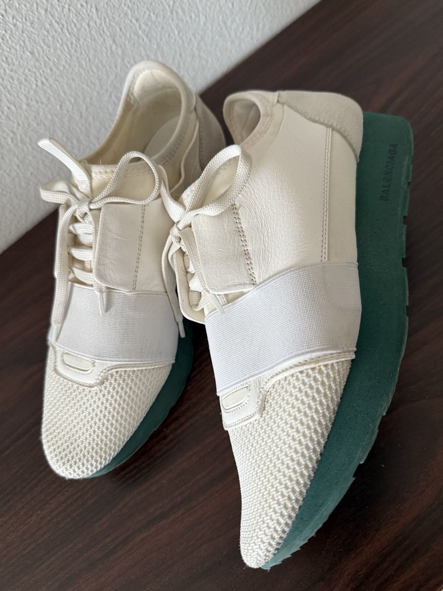 Balenciaga Scarpe da donna: BALENCIAGA LEATHER SNEAKERS \  38 – Usato da Zollikon venduto da ces-chic 1