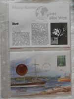 Münzbrief Aland, zugehörig zu Finnland 1988