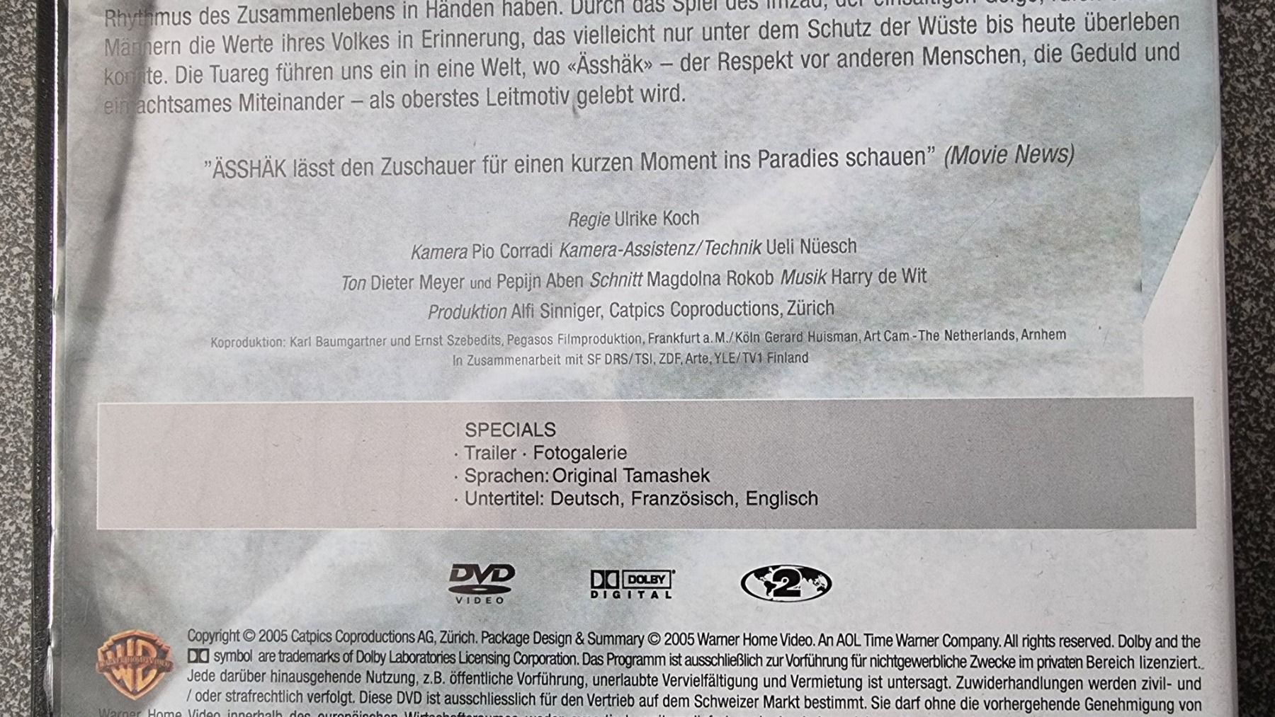 Alle DVDs: DVD Ässhäk – Gebraucht aus Oetwil am See von fineli2 1