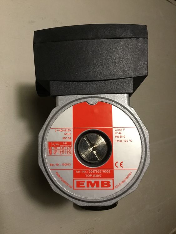 Heizungspumpe Umwalzpumpe EMB TOP-S30/7 | Kaufen auf Ricardo