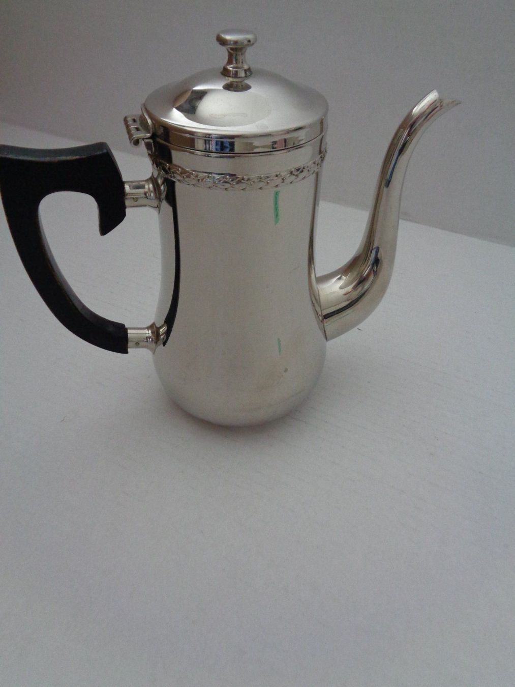 Teekannen: Chrom - Kaffeekrug - Jugendstil – Gebraucht aus Chur von omonia 1