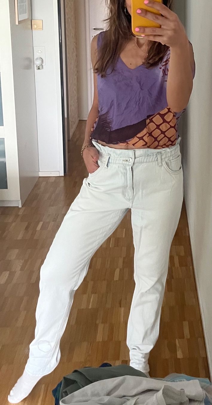 Levi's Jeans: Levi s Paper Bag S jeans hellblau – Usato da Zürich venduto da maral787 1