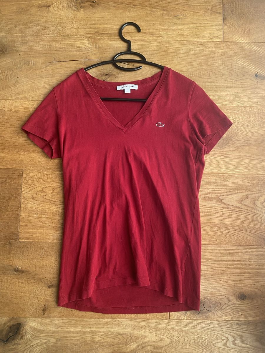 Lacoste T-Shirts: Lacoste Damen T-Shirt – Gebraucht aus Hämikon von mic_shq2